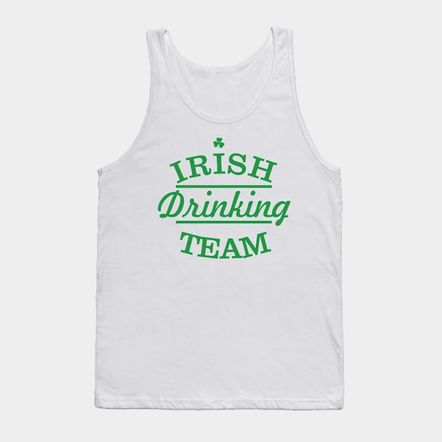 Irish Drinking Team Tank Top by Abiarsa